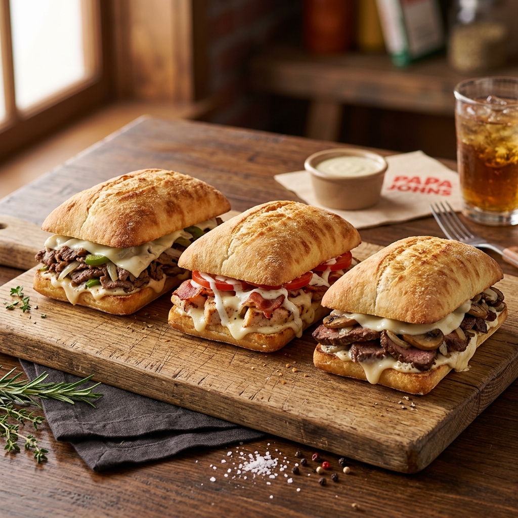 Papa Johns Sandwiches 2026